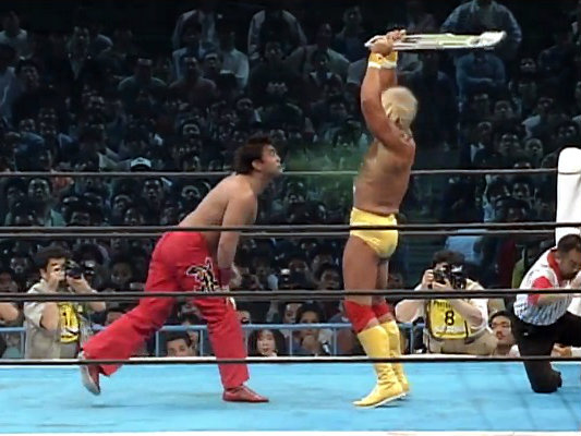 Flashback Friday: Hulk Hogan versus The Great Muta, 5/3/93 | King of Sports